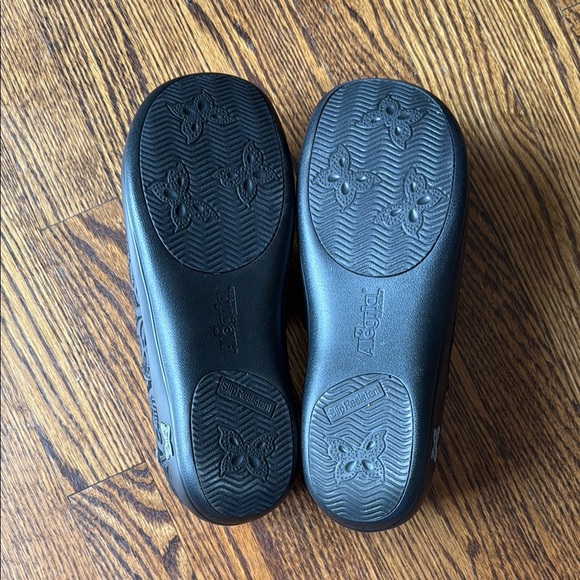 Alegria Women’s 41/10.5 Black Mules with Cushioned Comfort - Picture 6 of 7